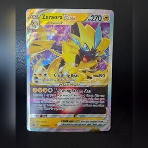 Zeraora VSTAR Pokémon Jumbo Promo Trading Card